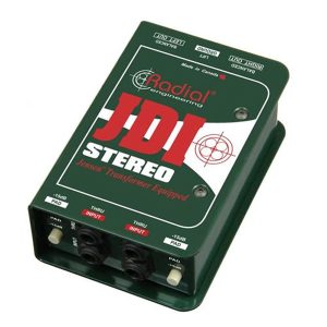 Radial JDI Stereo - Dual channel DI box